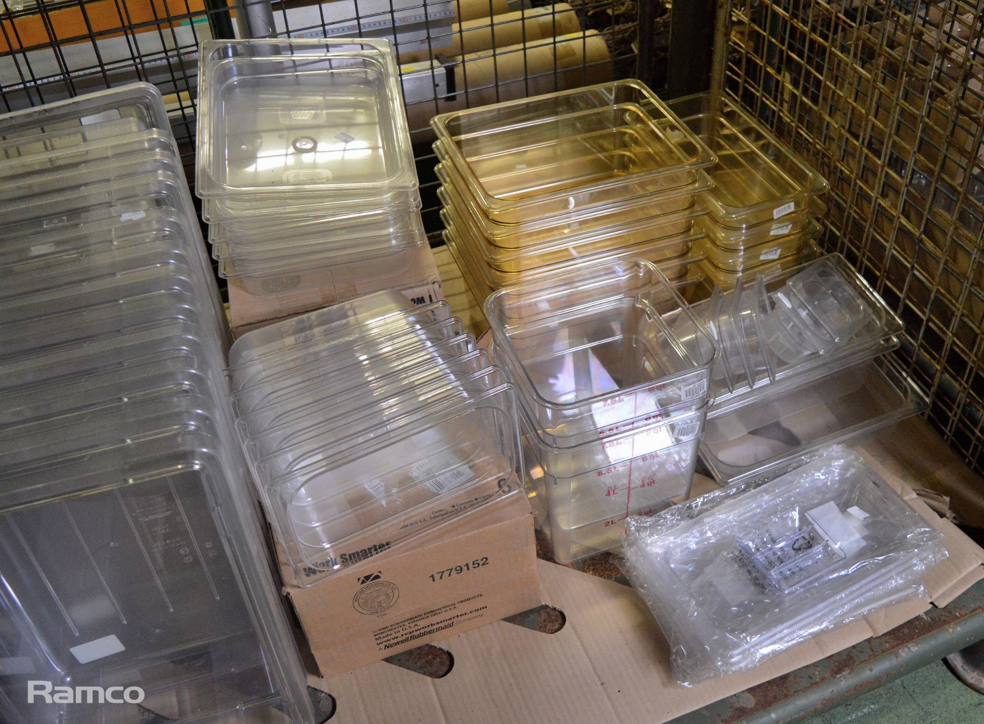 Assorted Plastic Tubs and Food Pans - Image 3 of 3
