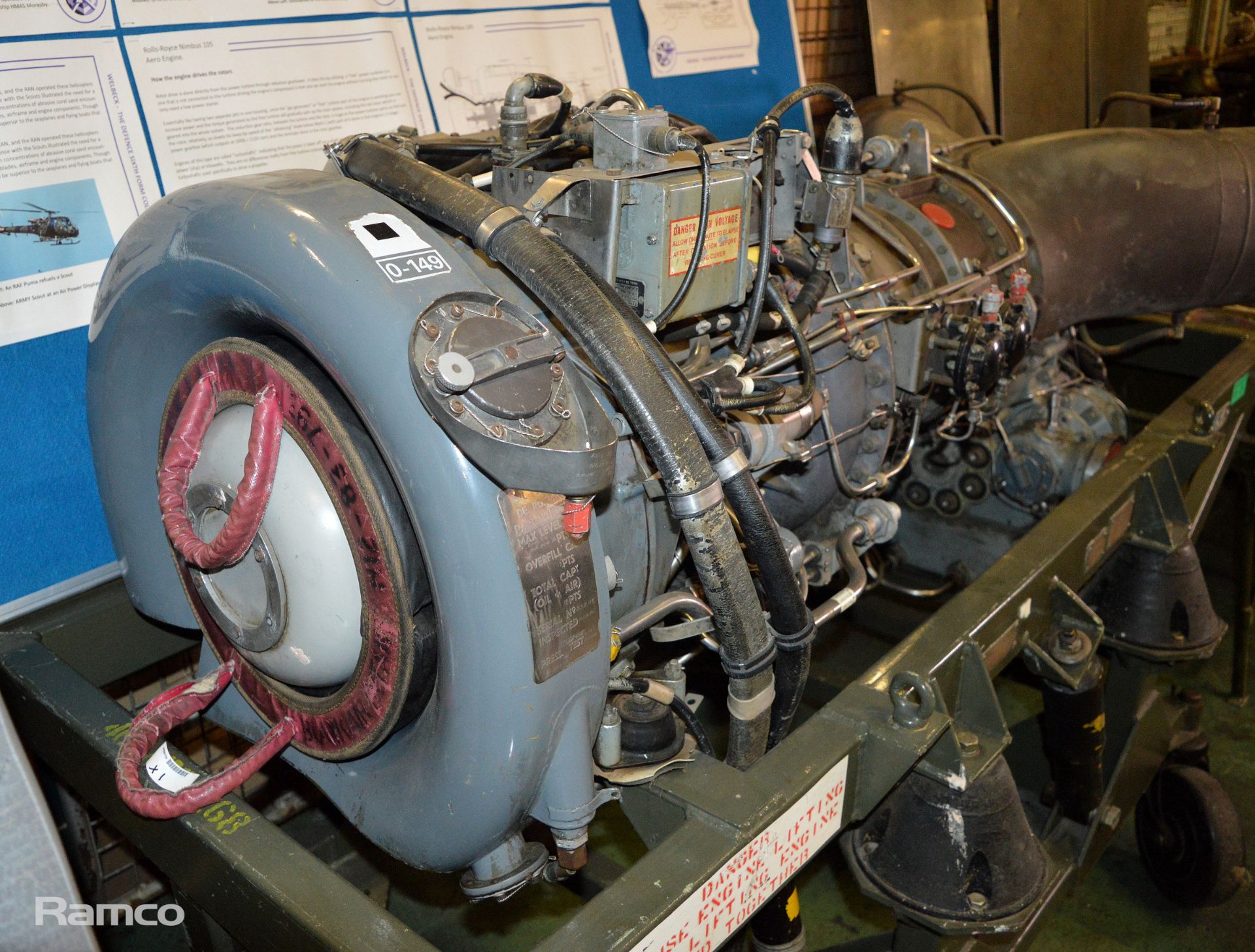 Rolls Royce Nimbus 105 Aero Jet Engine - Nimbus ECU - mark 1050 - serial 15255 - Image 7 of 15