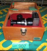 Olympus Tokyo PM-6 235678 Microscope Camera In Wooden Box