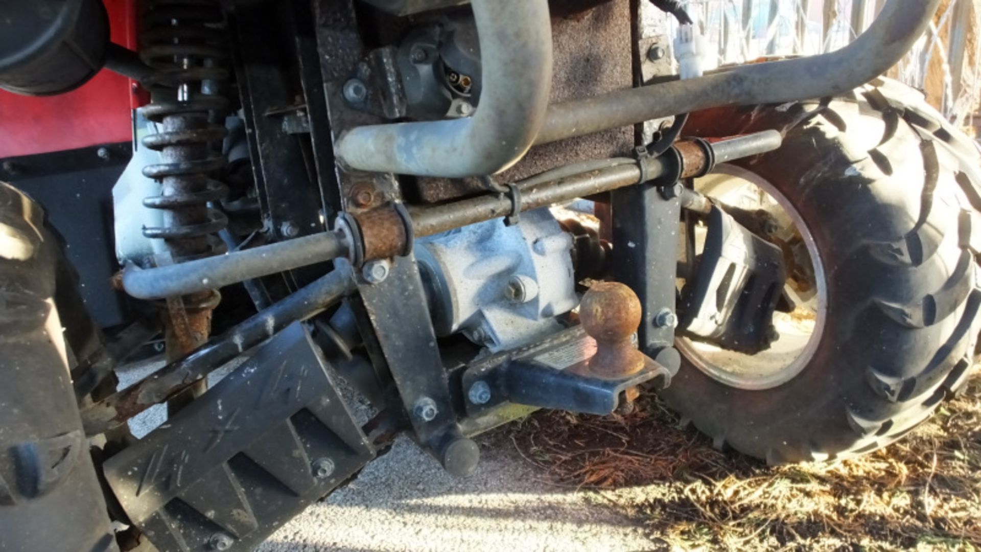 AW Quad Bike Diesel 4CE 840 CCO With Snow Plough Attachment - Image 9 of 13