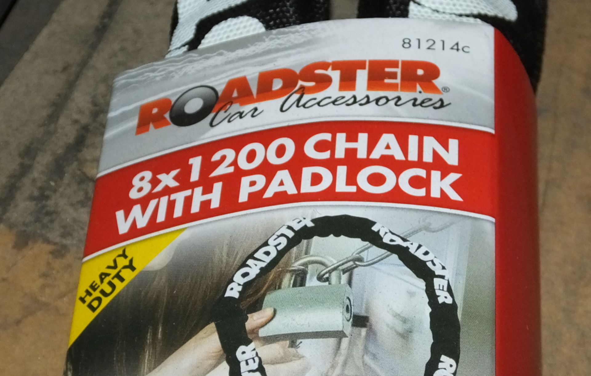 3x Roadster 8x1200 Chains with padlocks - Image 3 of 3