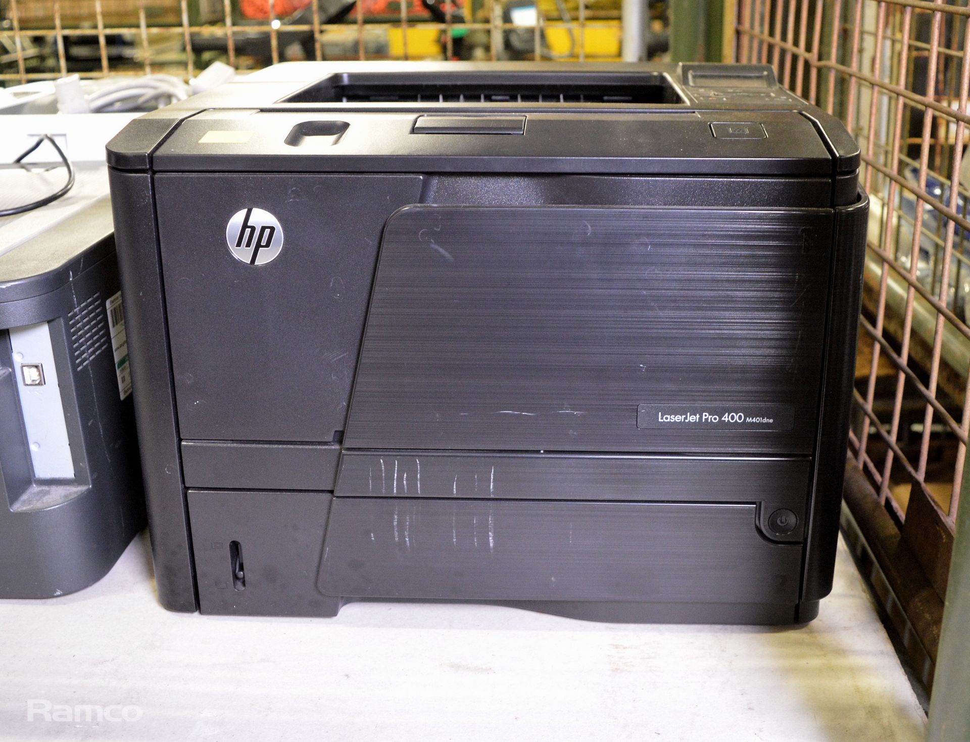 Brother HL-2240 printer, Brother LaserJet Pro printer M401dne, 3x HP laserjet pro M402dn p - Image 7 of 9
