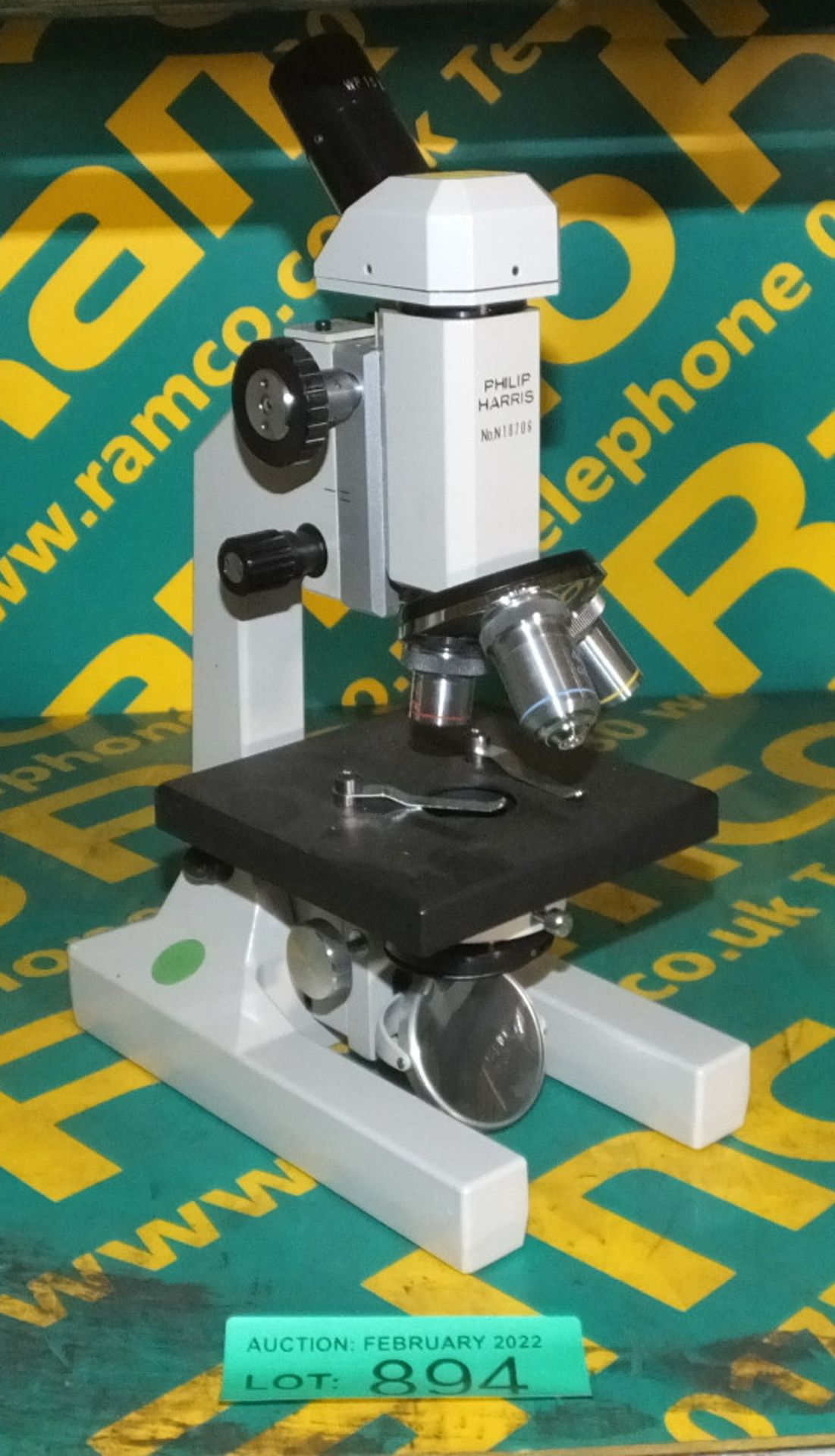SC Philip Harris Small Microscope