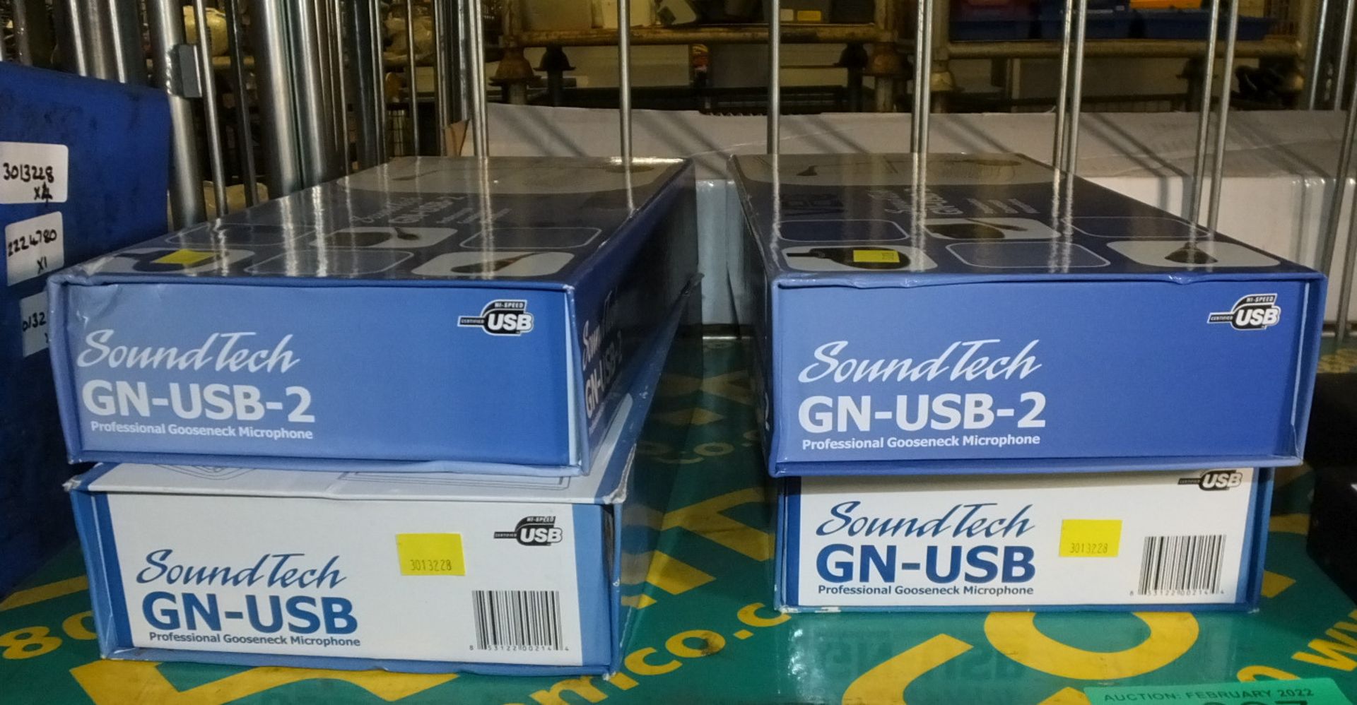 3x AMX & Saville PC Splitters, 4x SoundTech GN-USB Professional Gooseneck Microphones, 6x - Image 5 of 5