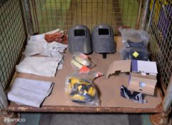 Welding Safety Equipment - masks, gloves, filters