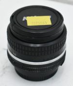 Nikon AF Nikkor 50mm 1:1.8 Lens