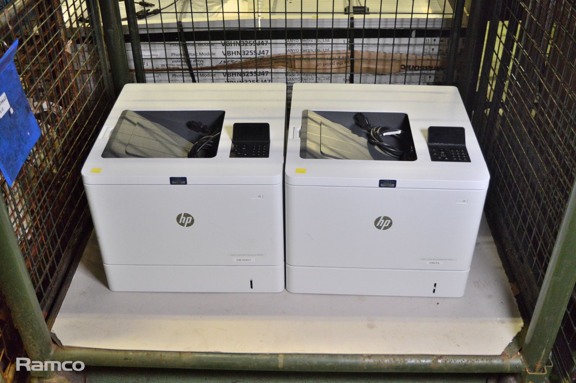 2x HP Laserjet enterprise M553 office printers