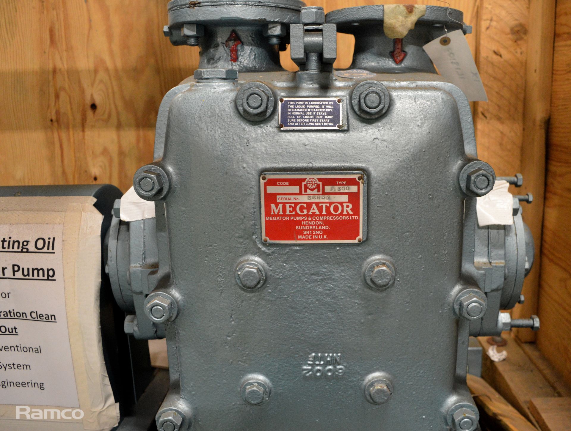 Megator L300 Transfer Pump - serial 36831 - Image 3 of 5