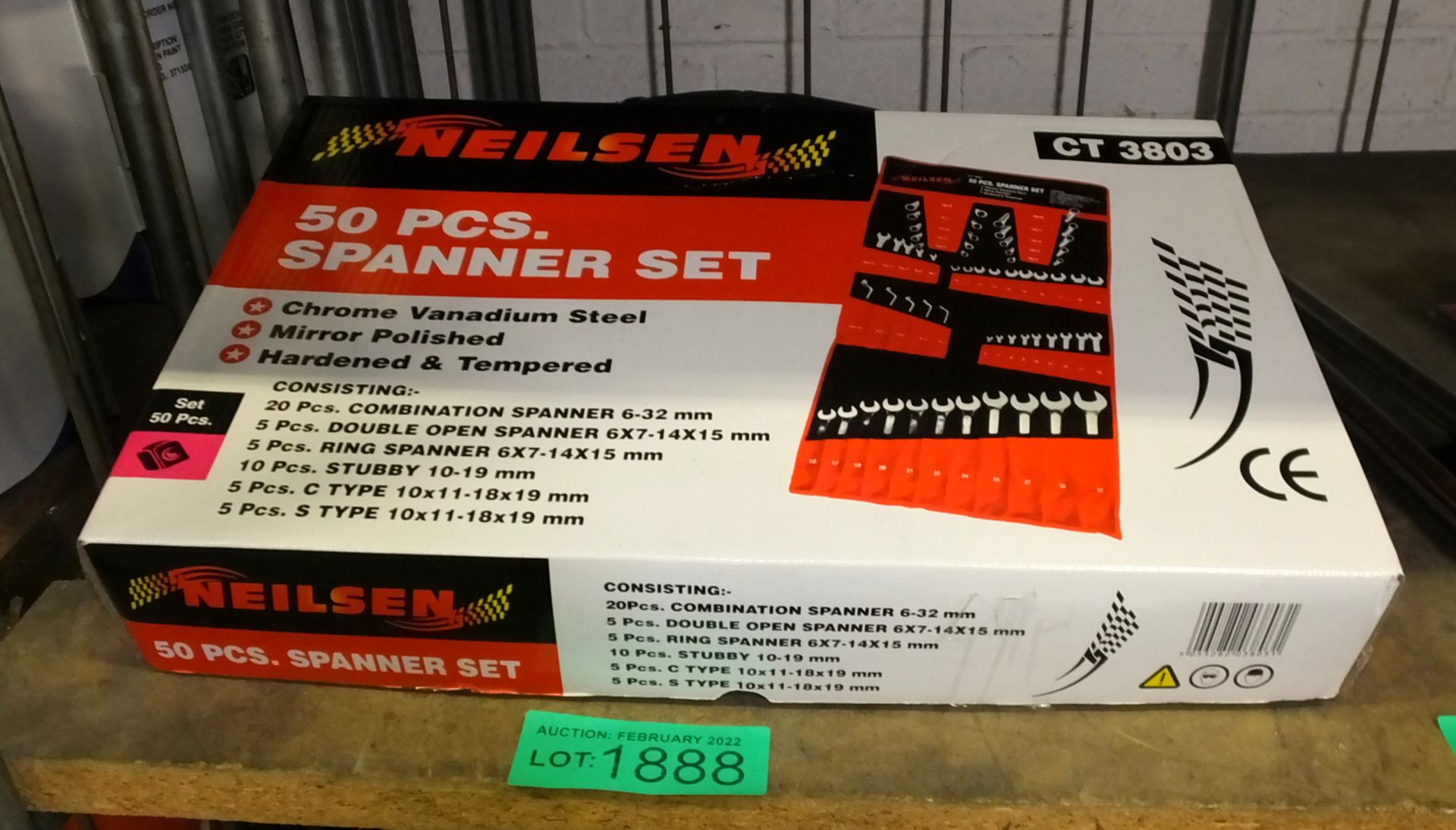 3x Neilsen 25 piece combination spanner sets