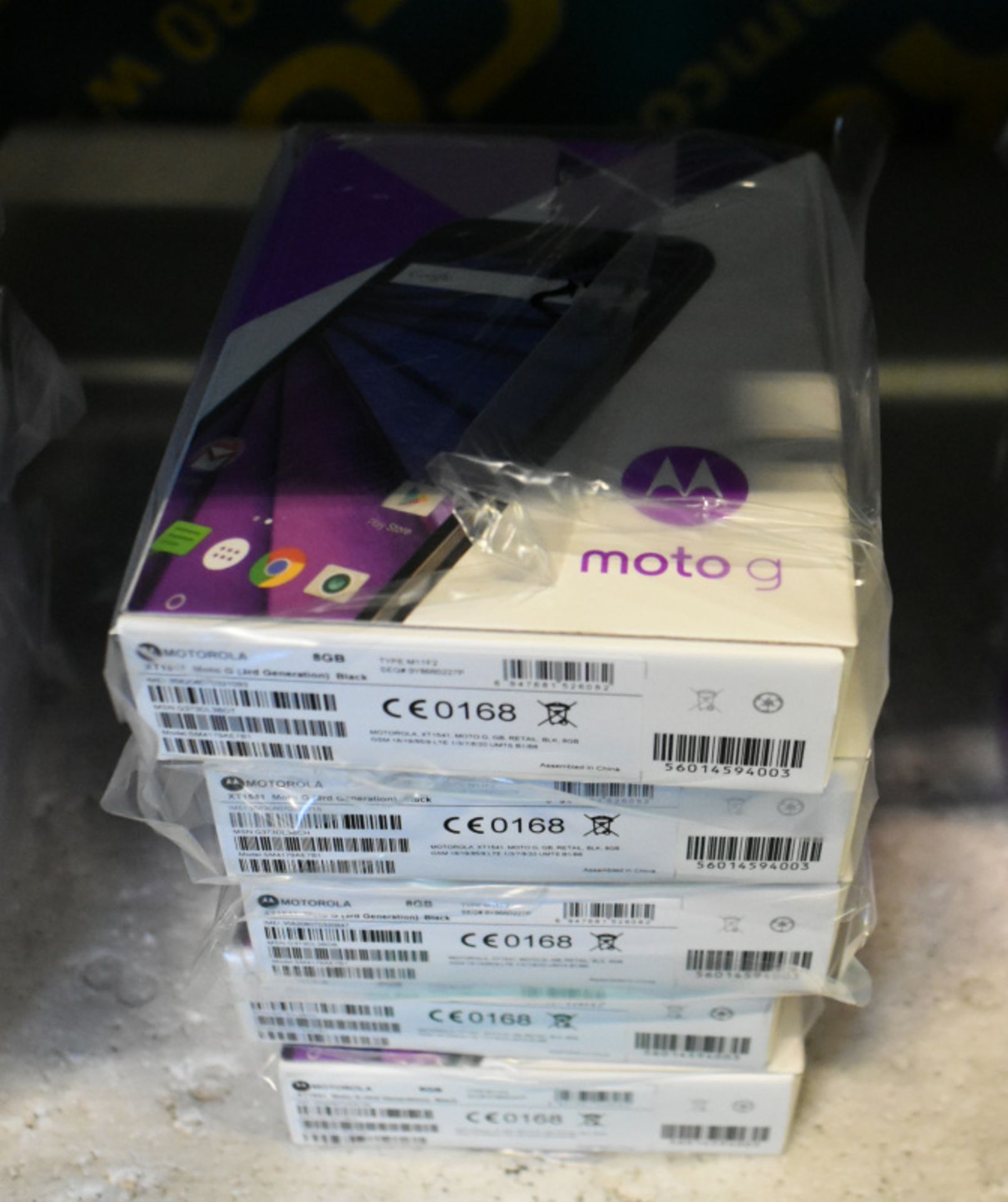 5x Motorola Moto G 3rd Gen - Pay As You Go Mobile Phones - Image 2 of 3