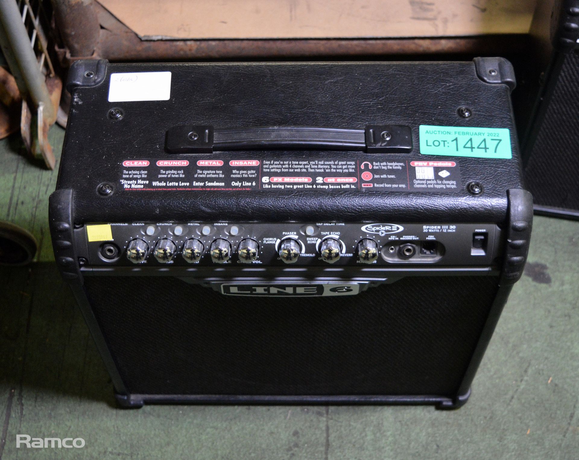 Line 6 Spider III 30, 30 Watt Guitar Amplifier - Missing Power Cable - Image 5 of 5