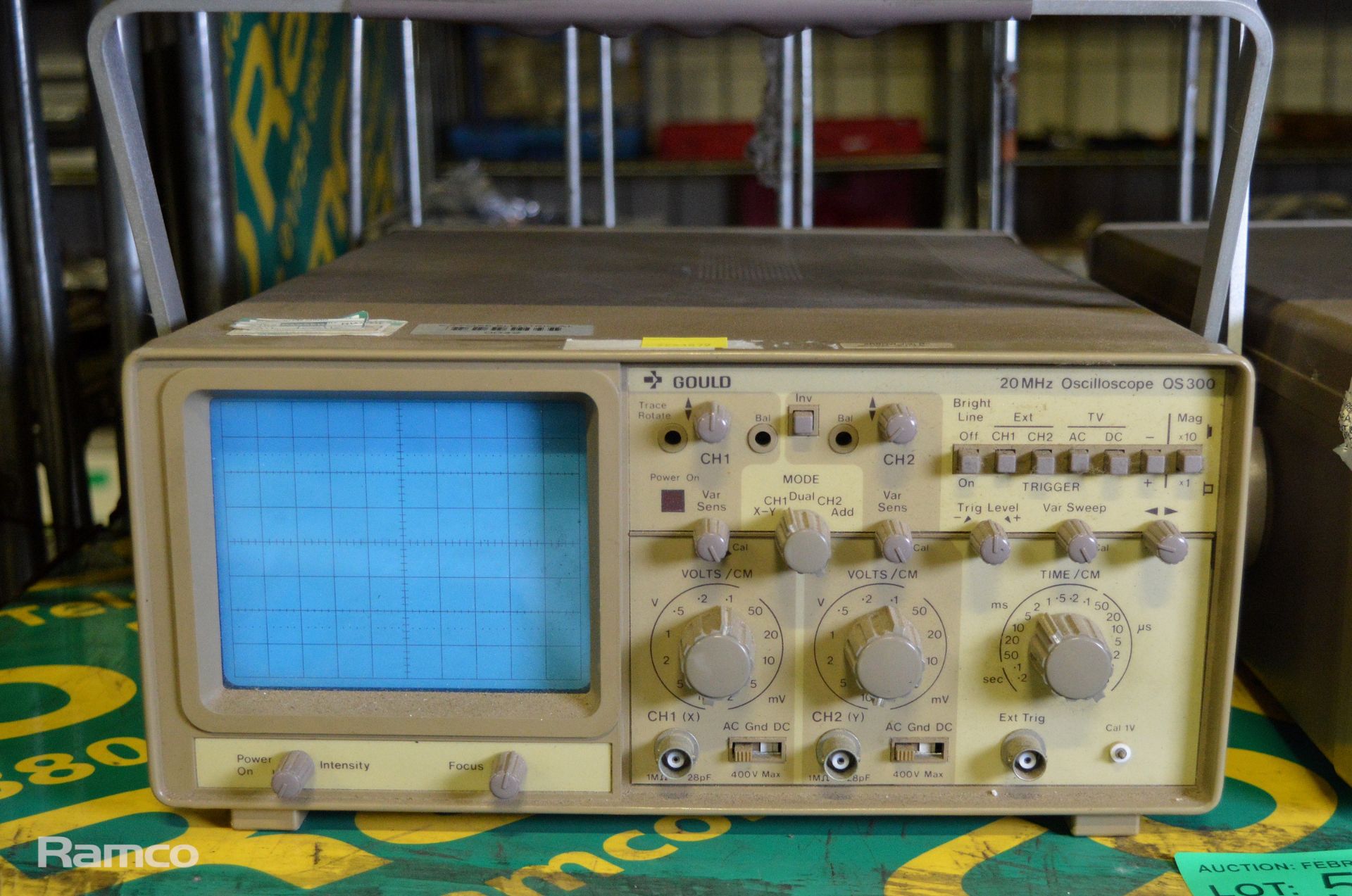 2x Gould 20MHz Oscilloscope OS300 - Image 2 of 3
