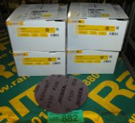 Mirka Abranet Sanding Disc Grit P320 Size 150mm 50 Per Box - 4 boxes