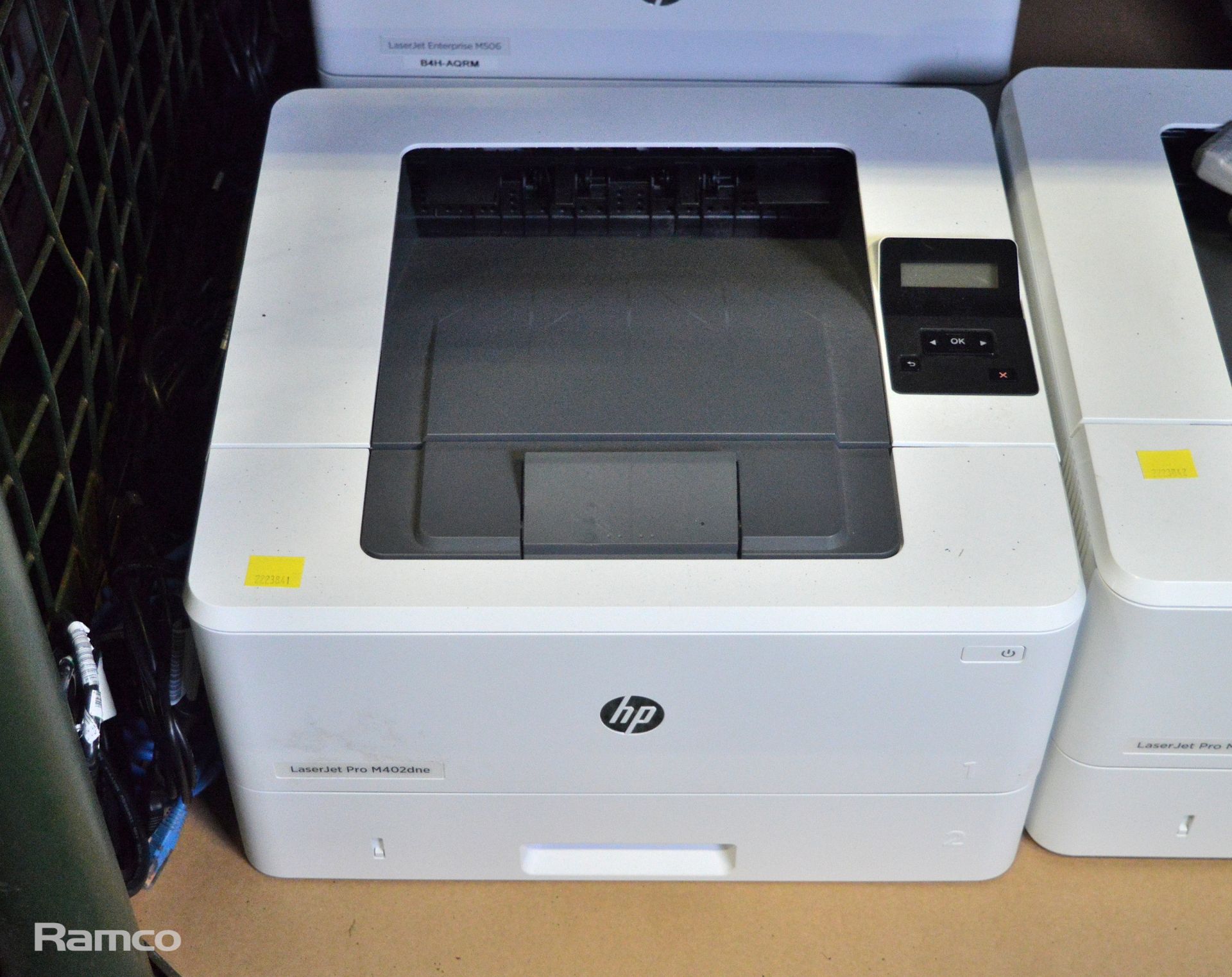 3x HP M402dn Pro LaserJet Printer, HP M402dne Pro LaserJet Printer, HP M506 Enterprise Las - Image 3 of 4