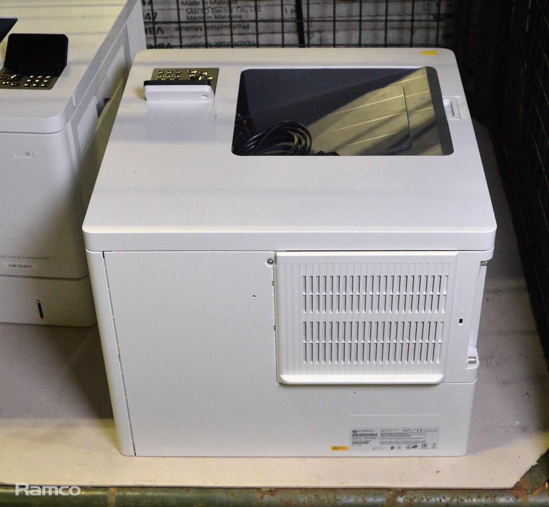 2x HP Laserjet enterprise M553 office printers - Image 4 of 5