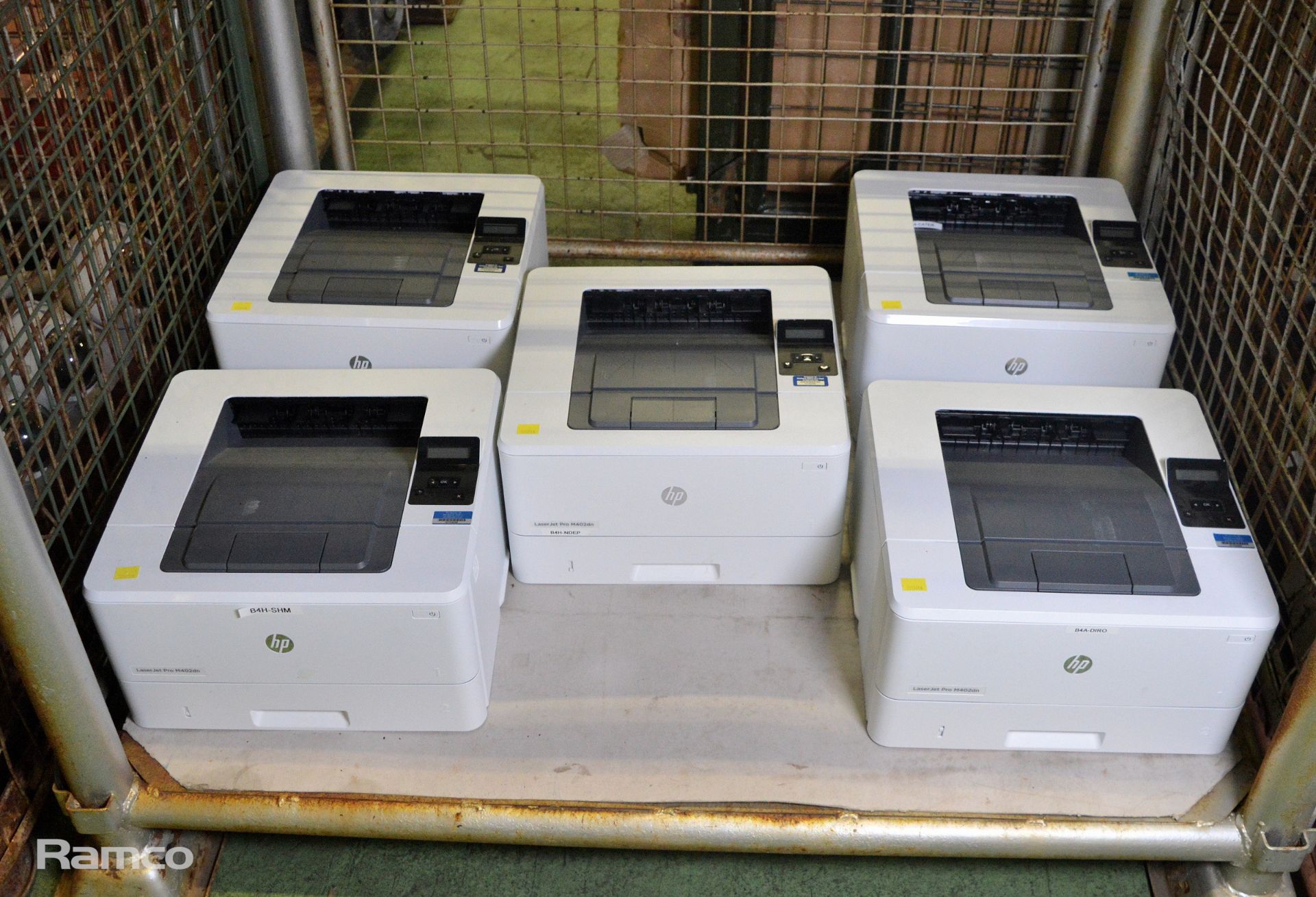5x HP M402dn Laserjet Pro Colour Printers