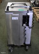 Mobile Single Electric Plate Warmer - L450 x W600 x H900mm