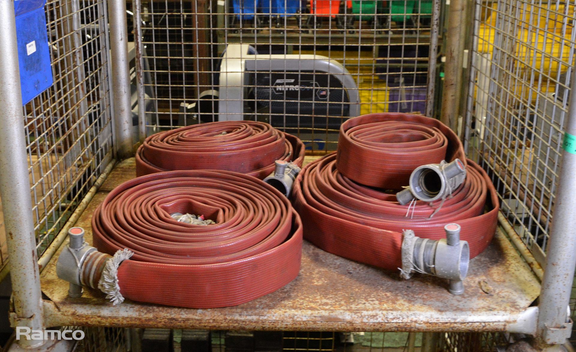 Various Length 75mm Fire Hose - 4 lengths