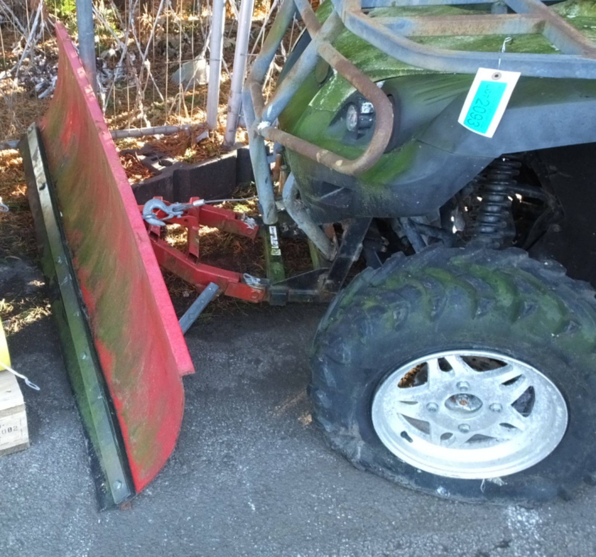 AW Quad Bike Diesel 4CE 840 CCO With Snow Plough Attachment - Image 2 of 13