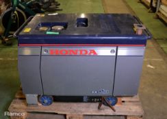 Honda EX 4D silent diesel generator - 3.7kW - 1997 - 50hz - 115V / 230V - 32.2A / 16.1A -