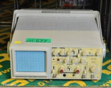 Rapid Electronics 7020A 20MHZ Oscilloscope