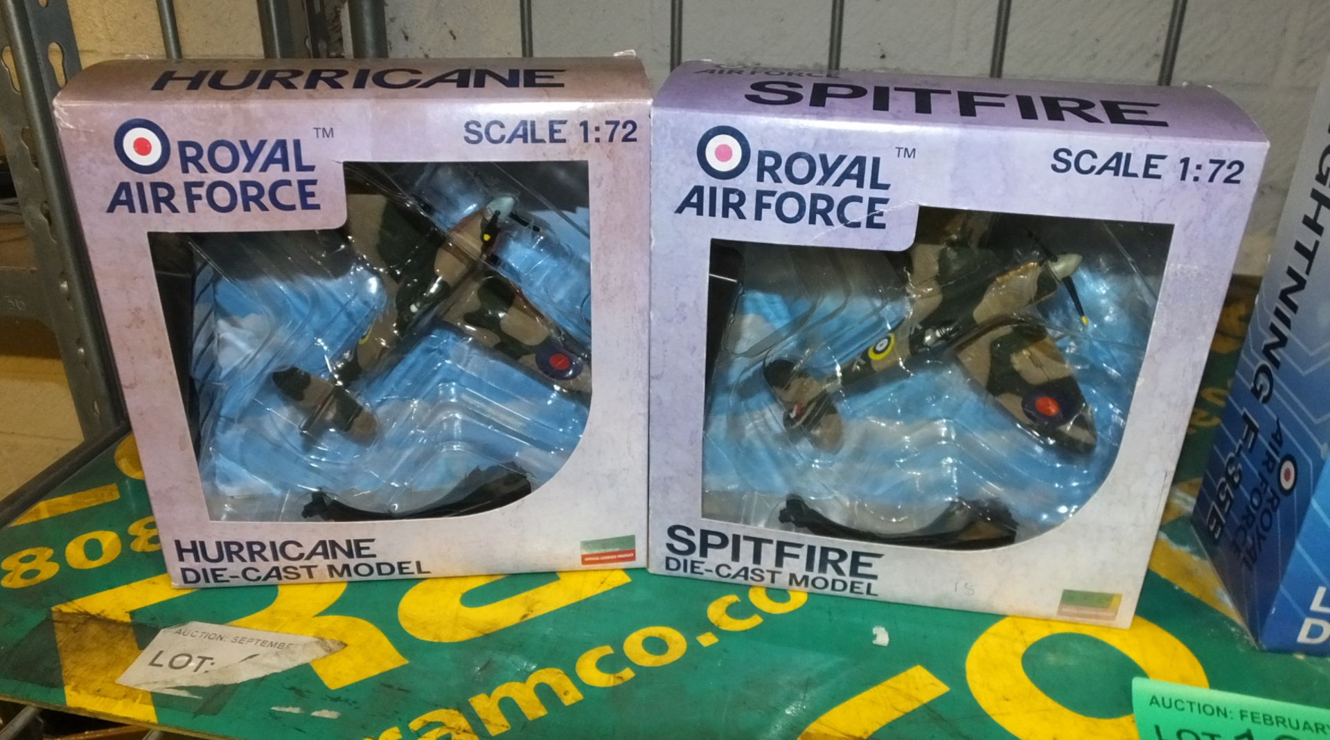 Royal Air Force diecast model - scale 1:72 - Hurricane, Royal Air Force diecast model - sc - Image 2 of 3