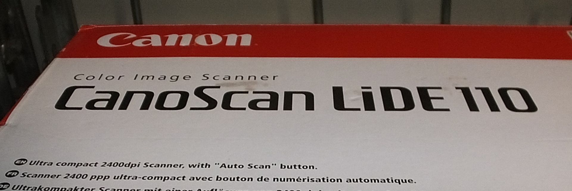 Canon Canoscan Lide110 Color Image Scanner - Image 3 of 3