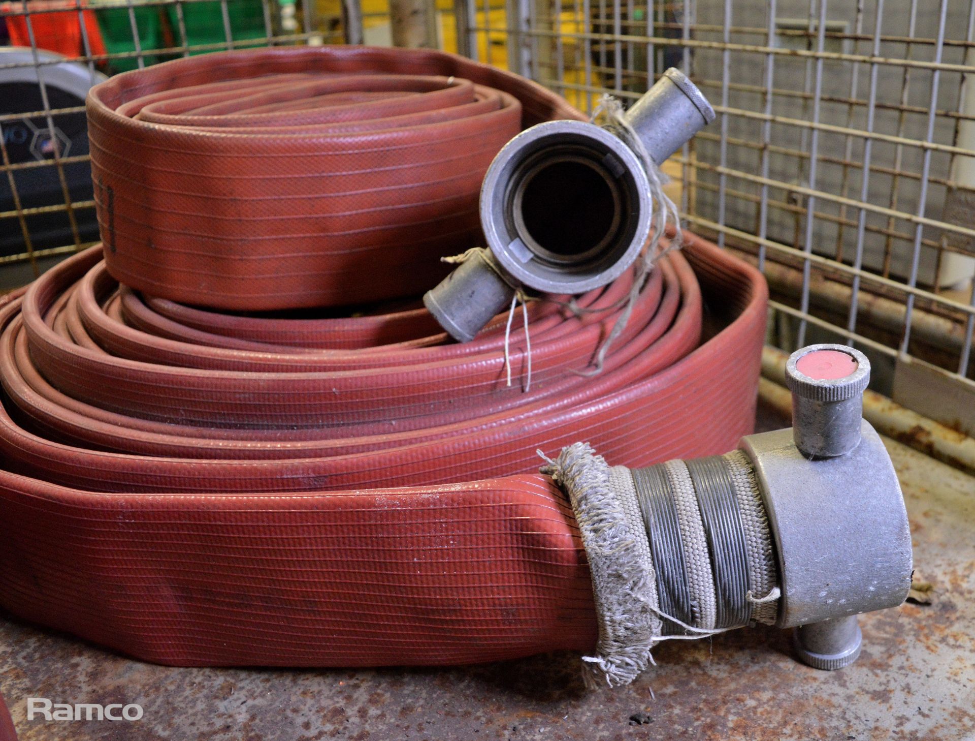 Various Length 75mm Fire Hose - 4 lengths - Image 3 of 3