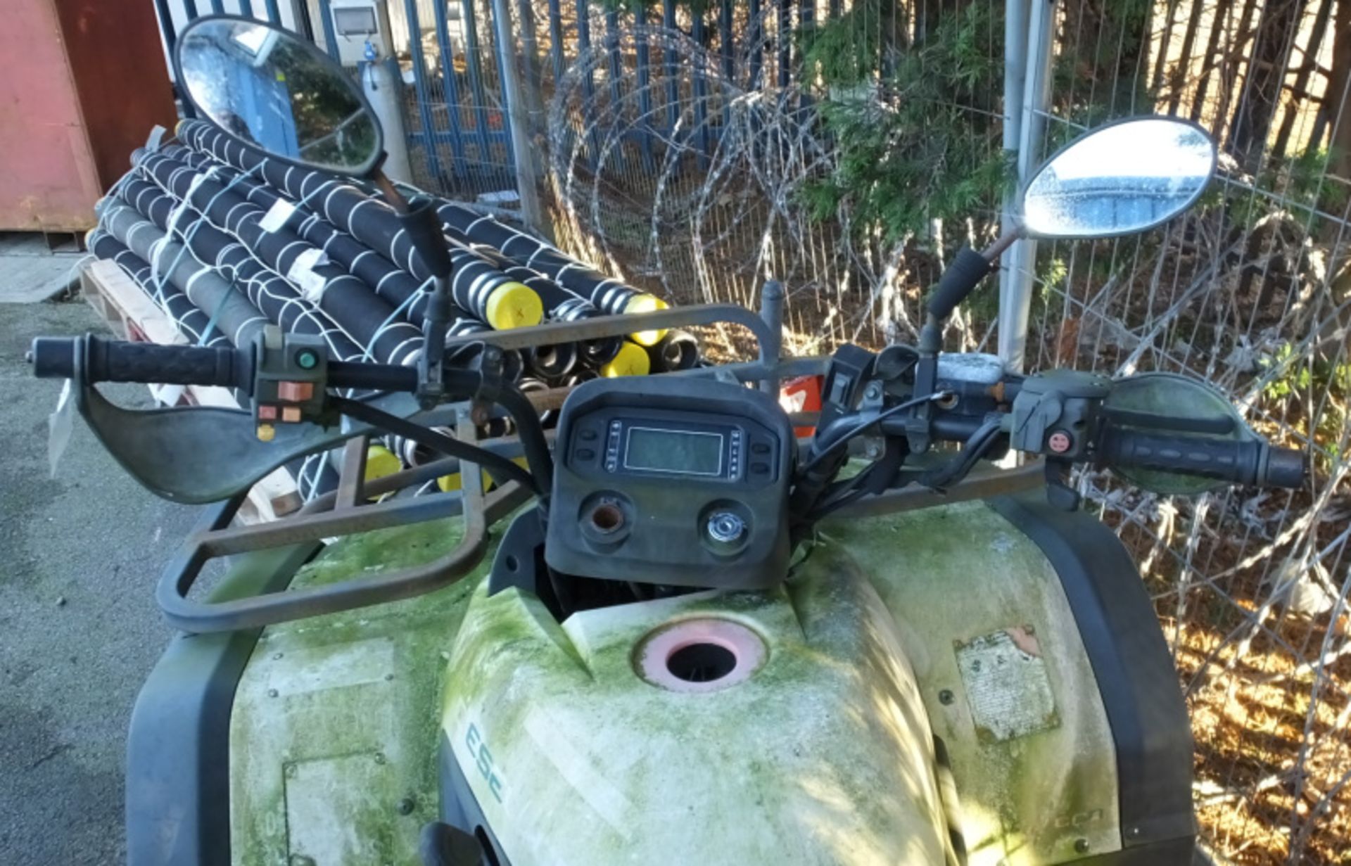 AW Quad Bike Diesel 4CE 840 CCO With Snow Plough Attachment - Image 6 of 13