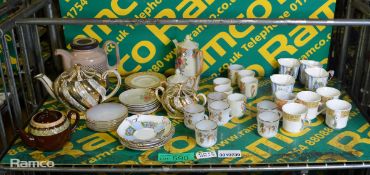 Miniature Tea Sets - Mugs, Tea Pots, Sugar Pots