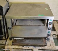 Lincat PO89X Pizza Oven, Damage on bottom left control knob - 5700W L 820 x W 730 x H 570mm