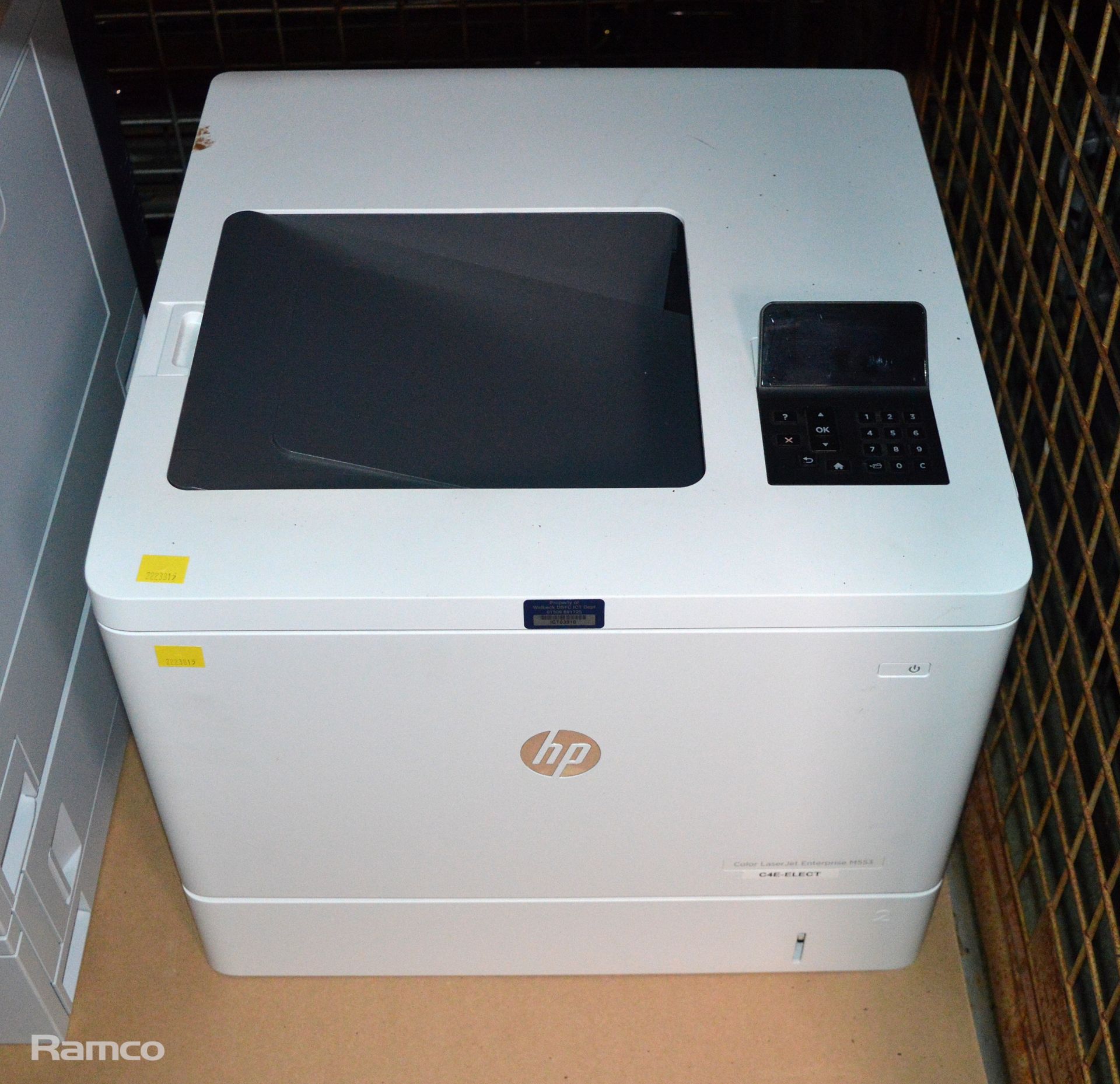 HP M553 Laserjet Enterprise Colour Printer, HP M750 ePrint Laserjet Enterprise Colour Prin - Image 8 of 8