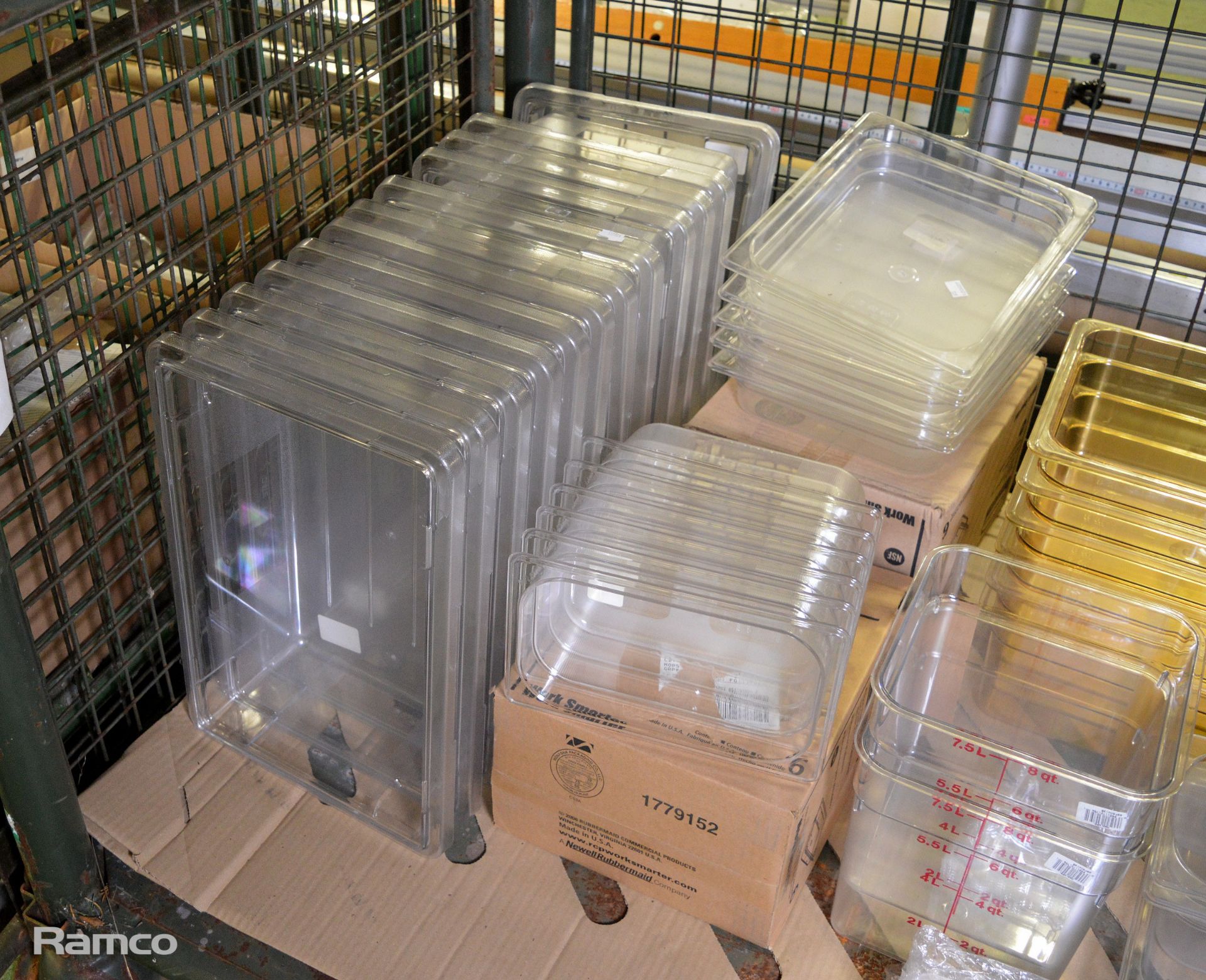 Assorted Plastic Tubs and Food Pans - Image 2 of 3