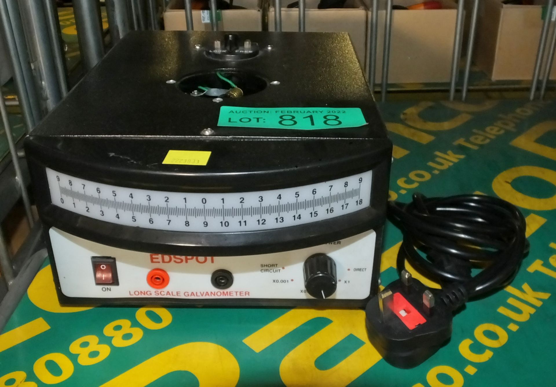 Edspot Long Scale Galvanometer Unit