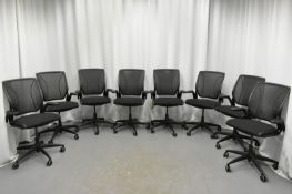 8x HumanScale Diffrient World Office Chairs