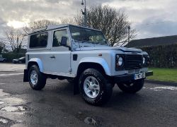 Land Rover Defender 90 TD5 County - 2007 - Silver - Diesel - Manual - Low Mileage - MOT valid until 25/01/2023 - Viewing by appointment only