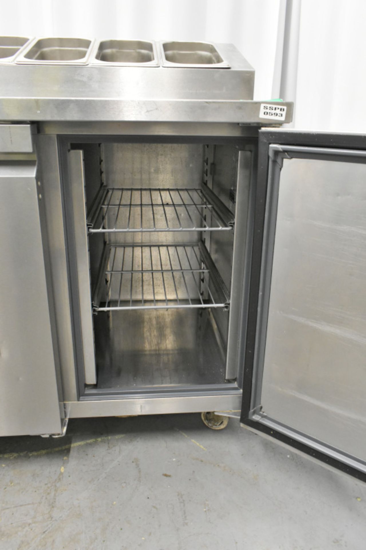 Williams 3 door Refrigerator with Refrigerated Preparation Counter - Image 4 of 9