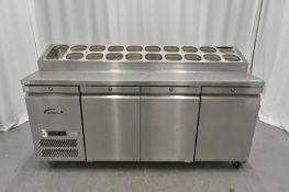 Williams 3 door Refrigerator with Refrigerated Preparation Counter