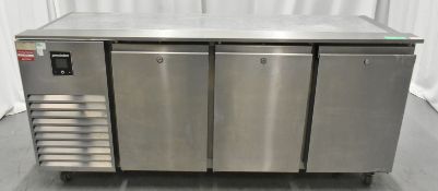 Precision 3 Door Undercounter Fridge