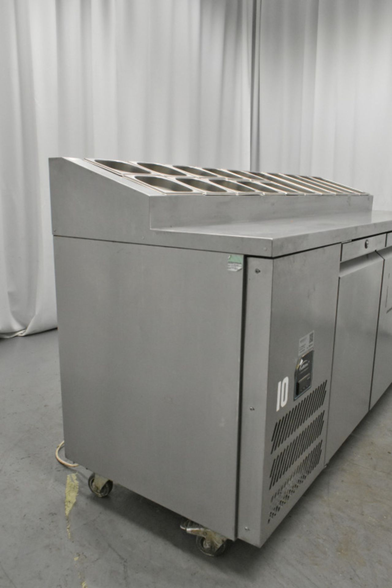 Williams 3 door Refrigerator with Refrigerated Preparation Counter - Image 9 of 9