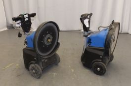 2 x Truvox Cordless Burnisher 17" 1500RPM - Both with Keys - both power up