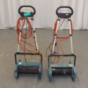 2 x Truvox Multiwash Floor and Carpet Scrubber Dryers, types- MW340, spares and repairs