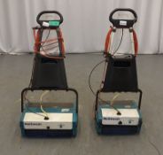 2 x Truvox Multiwash Scrubber Dryers - MW440/PUMP and MW340/PUMP - both units don't power up