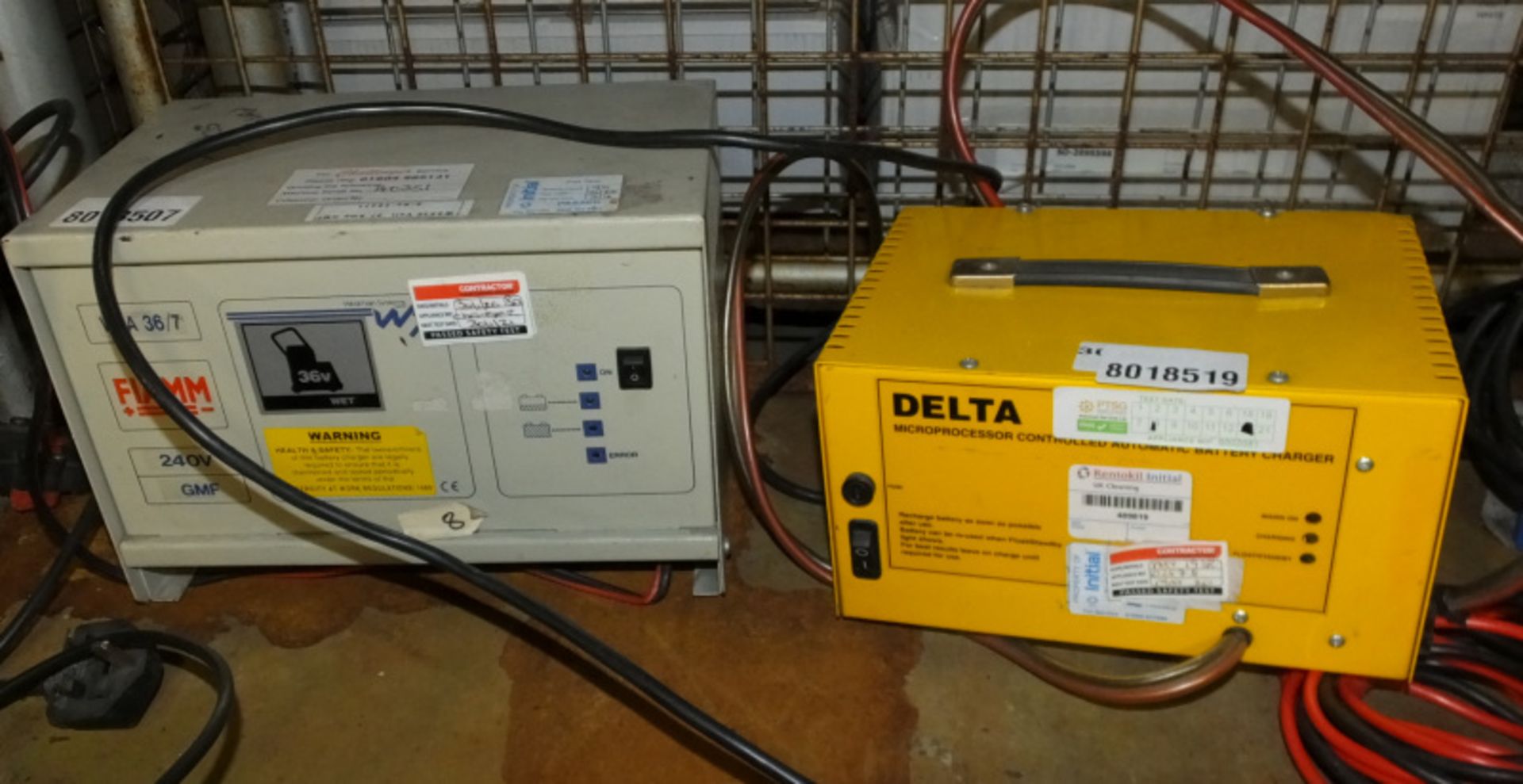 4x Westmans 240 AC GMF chargers, 1x Westerman charger, Delta Microprocessor controlled aut - Image 4 of 5