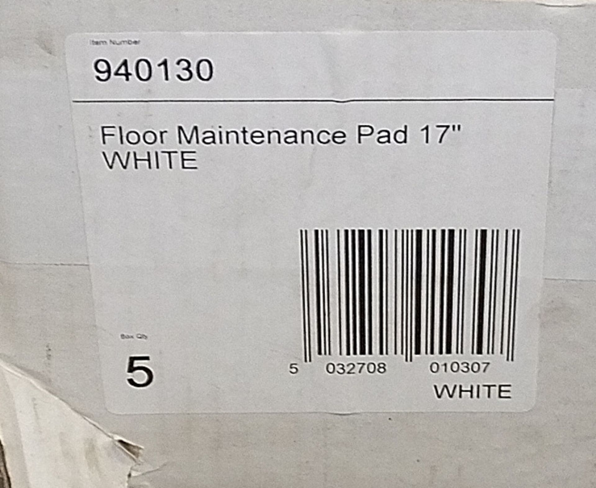 12x Boxes of White Brush Pads - See Pictures for Details - Image 3 of 3