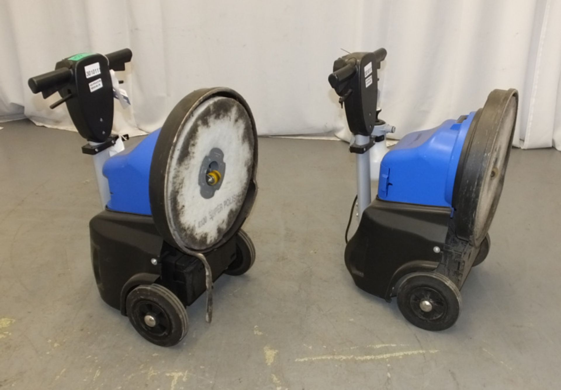 2 x Truvox Cordless Burnisher 17" 1500RPM - Both with Keys - only one powers up