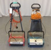 2 x Truvox Multiwash Scrubber Dryers - MW340/ICE and MW340/PUMP - both units power up