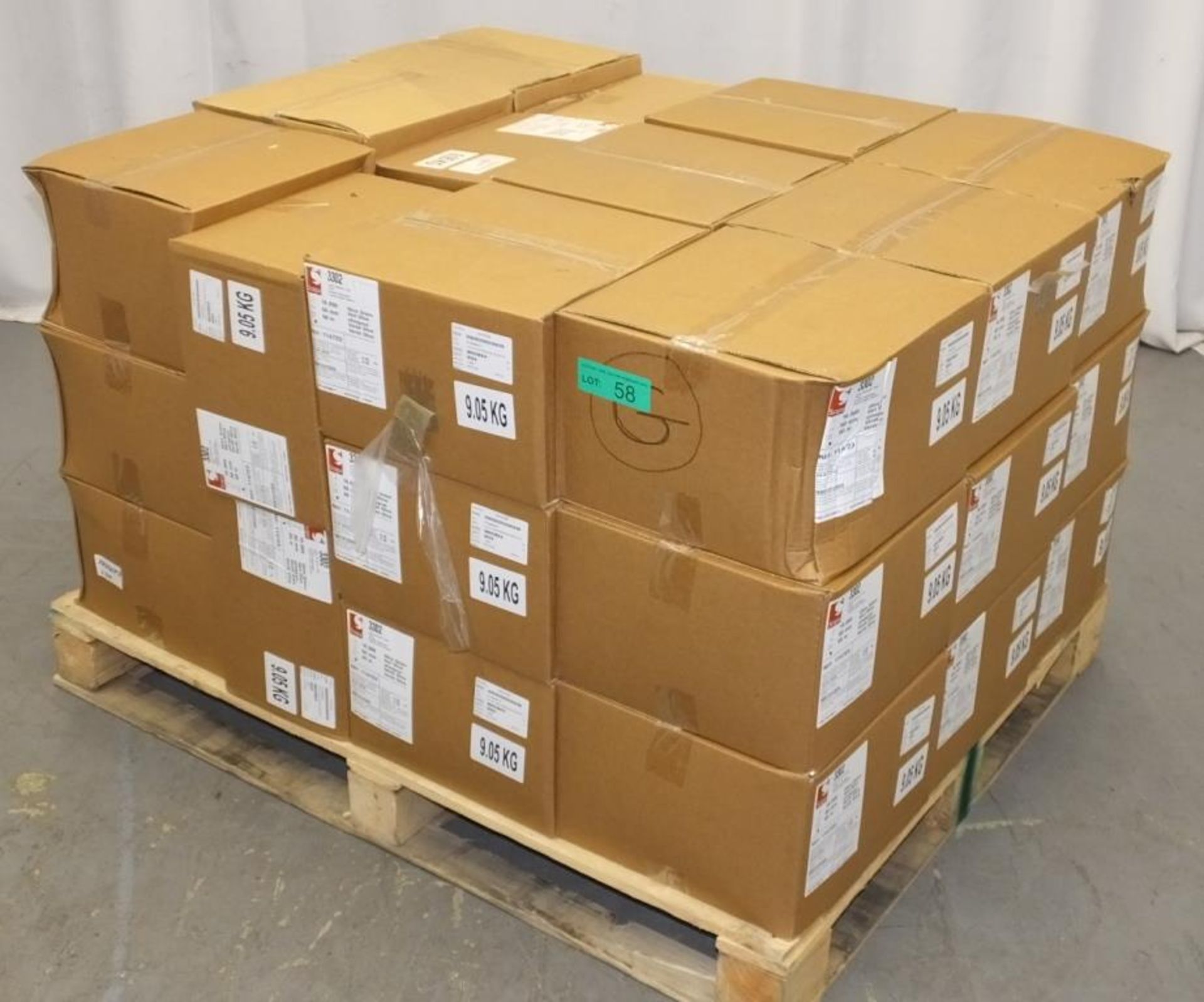 Scapa 3302 Tape - Olive Green - 50mm x 50M rolls - 16 rolls per box - 33 boxes