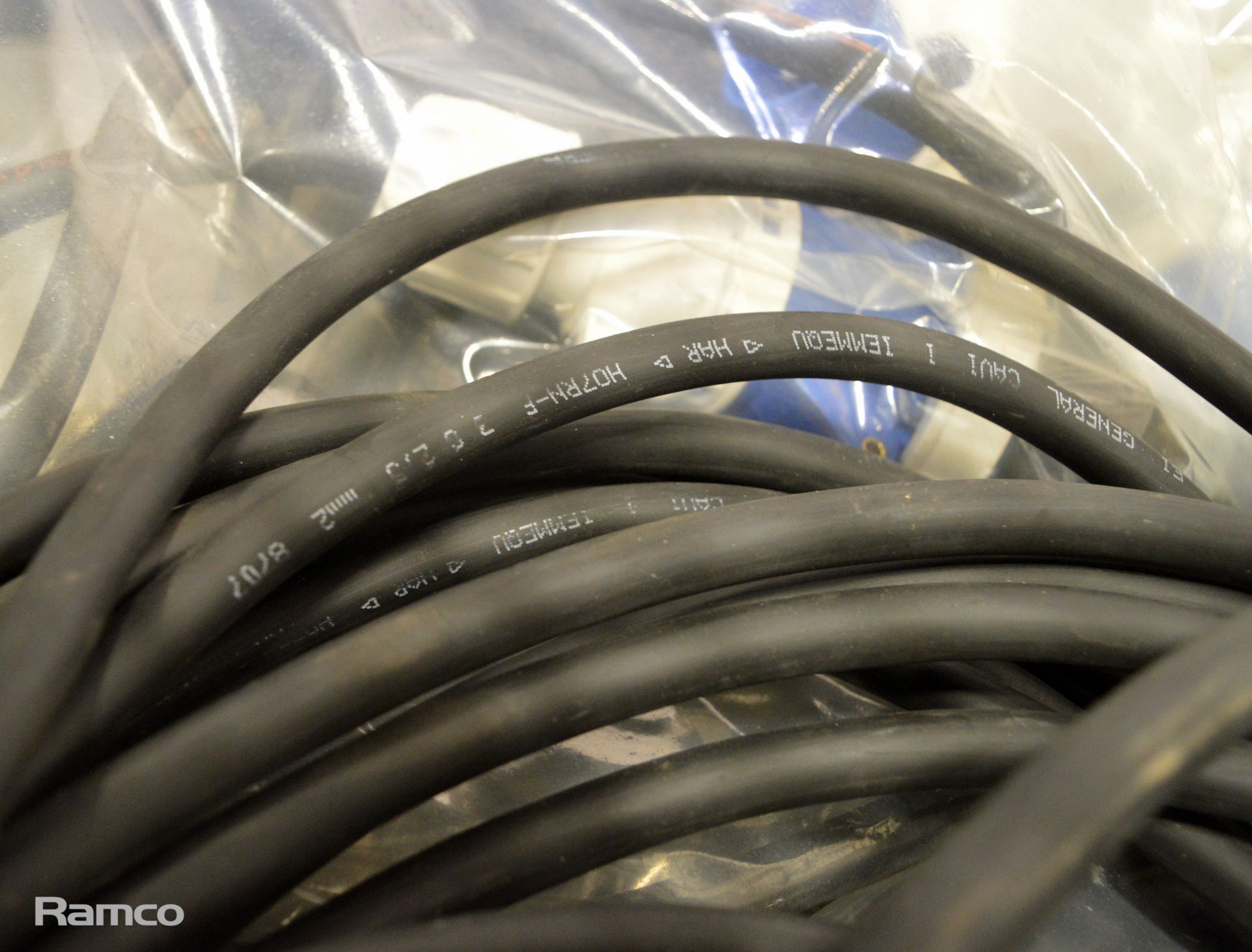 10x Blakley Coupler & Plug Cable Assemblies - 230v 16A 2p-E - L 14M - Image 4 of 4