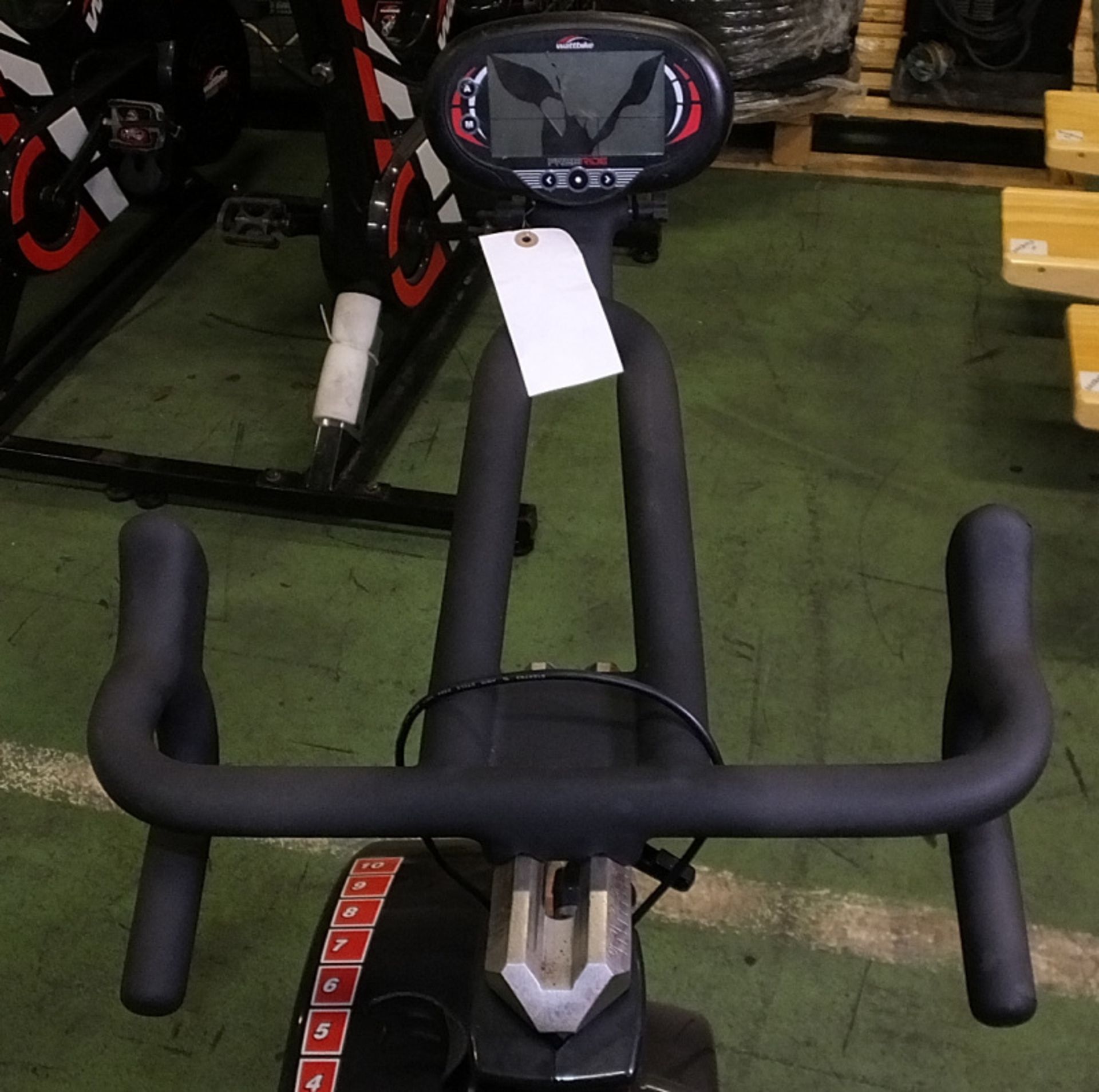 Wattbike FreeRide Exercise Bike - damaged screen module - Image 5 of 7